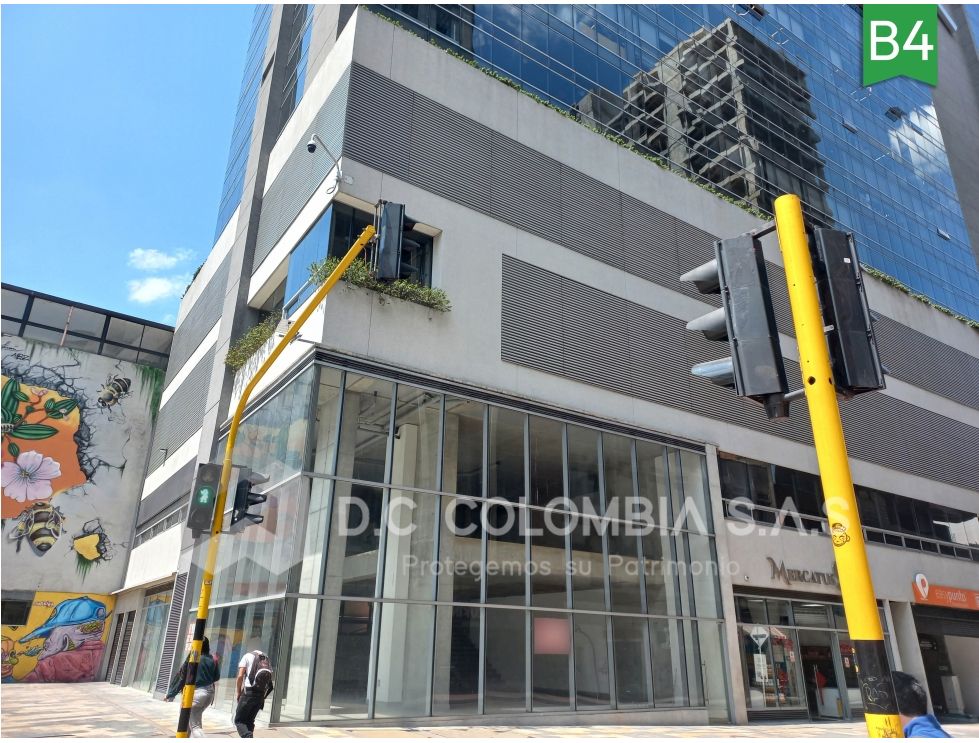 LOCAL 101 EN VENTA O ARRIENDO EN EDIFICIO 7/24 EN LAS NIEVES - BOGOTÁ