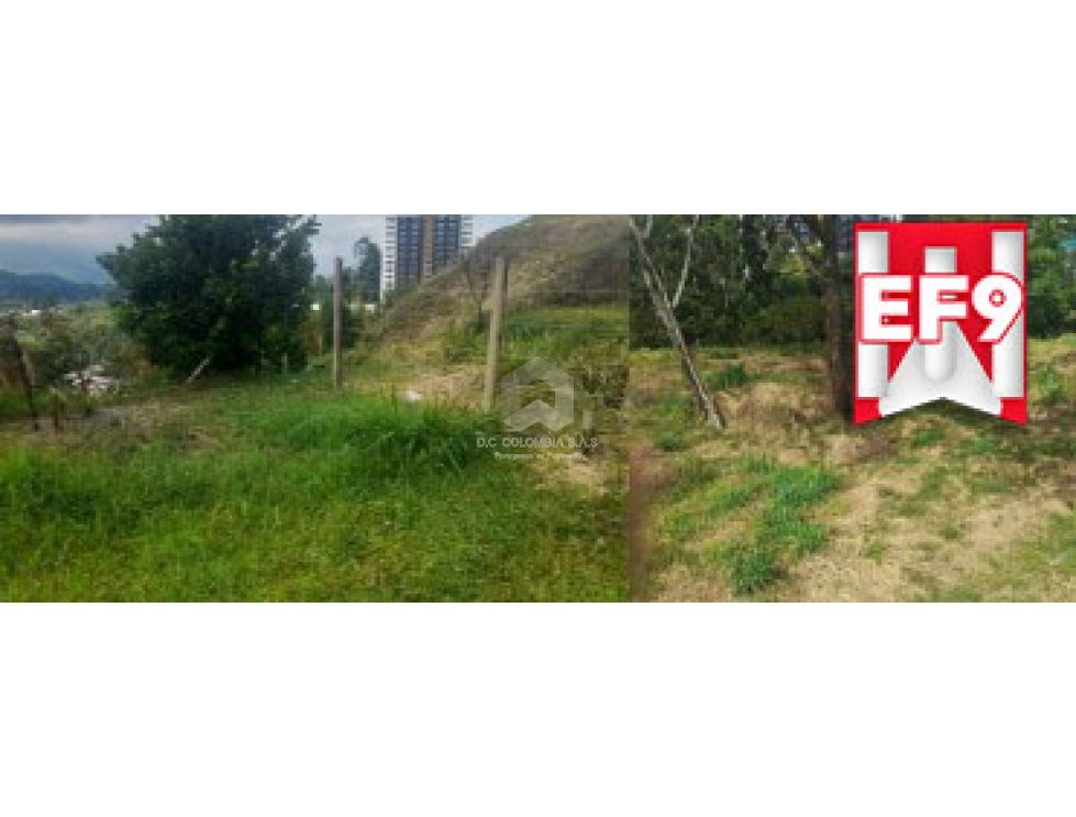 LOTE EN VENTA EN EL NORTE DE ARMENIA  SOBRE LA AV. BOLIVAR
