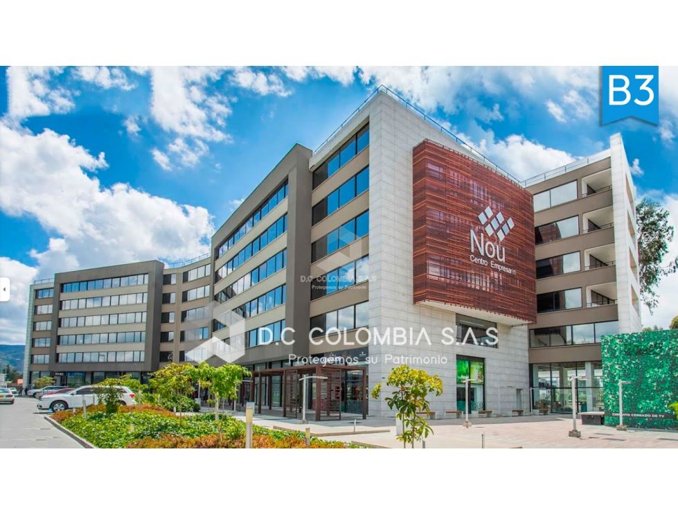 OFICINA EN VENTA EN EL CENTRO EMPRESARIAL NOU - CAJICÁ - CUNDINAMARCA