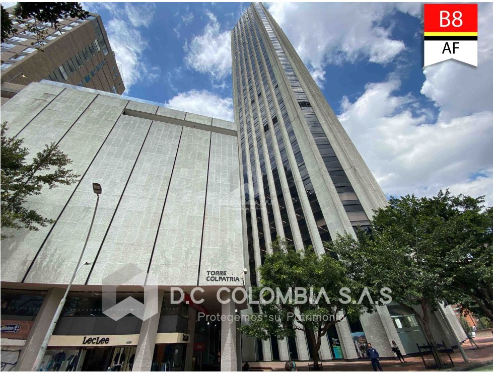 Oficinas en Venta Piso 34 en la Torre Colpatria de Bogotá
