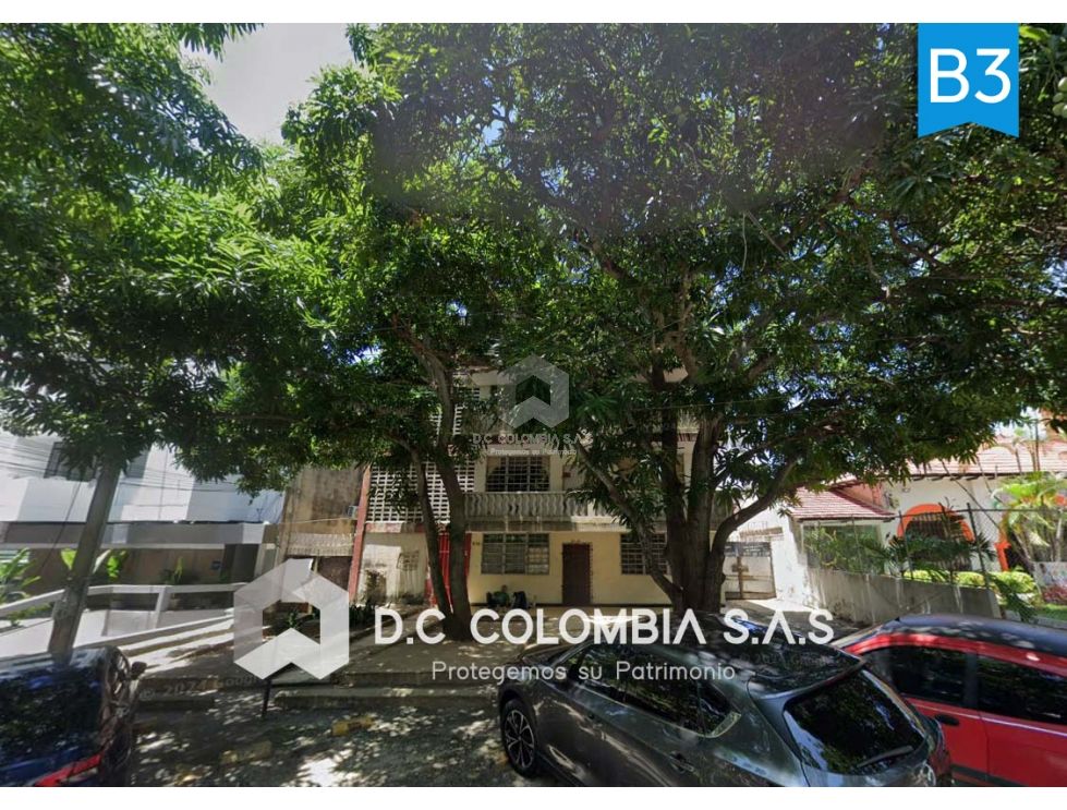 Edificio de Apartamentos en Venta Barrio el Prado en Barranquilla