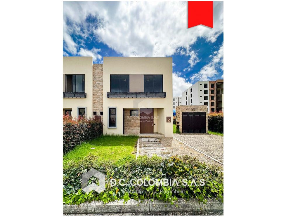 Casa 138 en Venta en Condominio de Casas - Verde Vivo en Cajicá