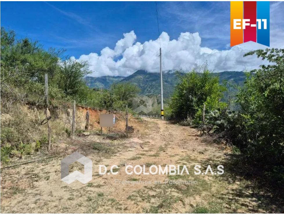 Lote en Venta en la Vereda el Tunal en Santa Fé de Antioquia